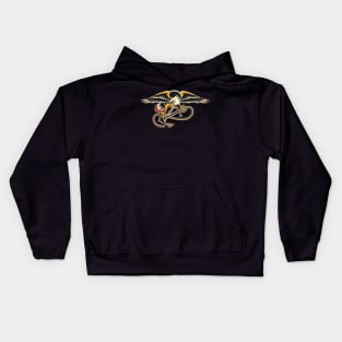 eagle & anchor traditional tattoo Kids Hoodie